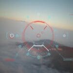 Unmanned,combat,aerial,vehicle,drone,cockpit,perspective,flight,in,sea