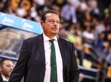 Thessaloniki,,greece, ,may,13,,2024 ,panathinaikos,coach,ergin,ataman