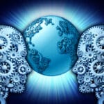 Technology,partnership,business,concept,as,a,group,of,gears,and