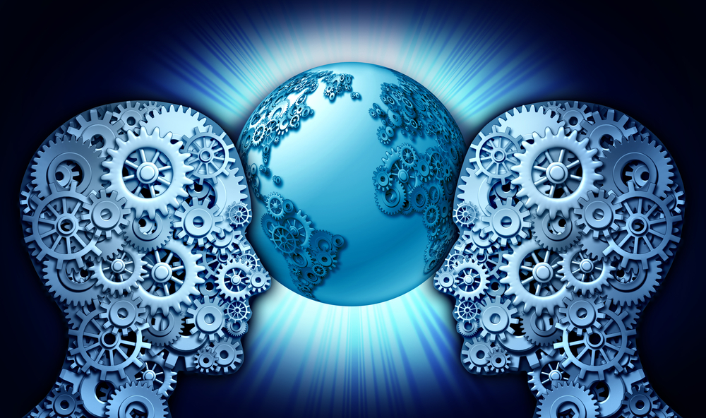 Technology,partnership,business,concept,as,a,group,of,gears,and