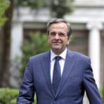 Athens,greece,may,29,,2014 ,greek,prime,minister,antonis,samaras