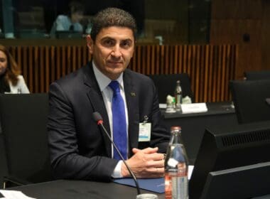 Eleftherios,avgenakis,,state,secretary,for,sport,of,greece,attend,in