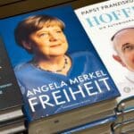 Villach,,austria, ,march,20,,2025:,angela,merkel,and,pope