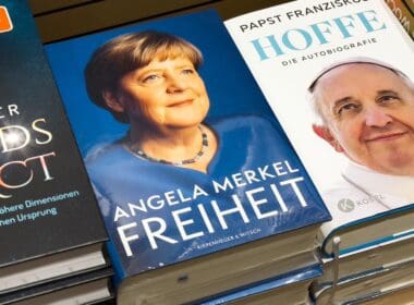 Villach,,austria, ,march,20,,2025:,angela,merkel,and,pope