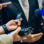 Media,interview,with,politician,or,business,person