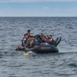 Lesvos,,greece, ,september,29,,2015:,refugees,arriving,in,greece