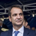 Thessaloniki,,greece, ,october,28,,2016 ,kyriakos,mitsotakis,,leader,of