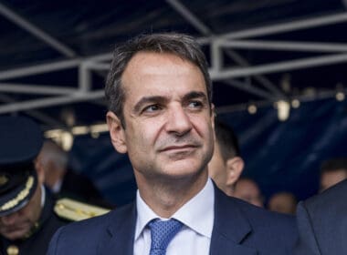 Thessaloniki,,greece, ,october,28,,2016 ,kyriakos,mitsotakis,,leader,of