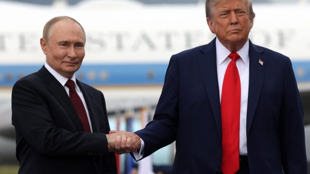 Us president trump, russian president putin meet in alaska