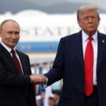 Us president trump, russian president putin meet in alaska