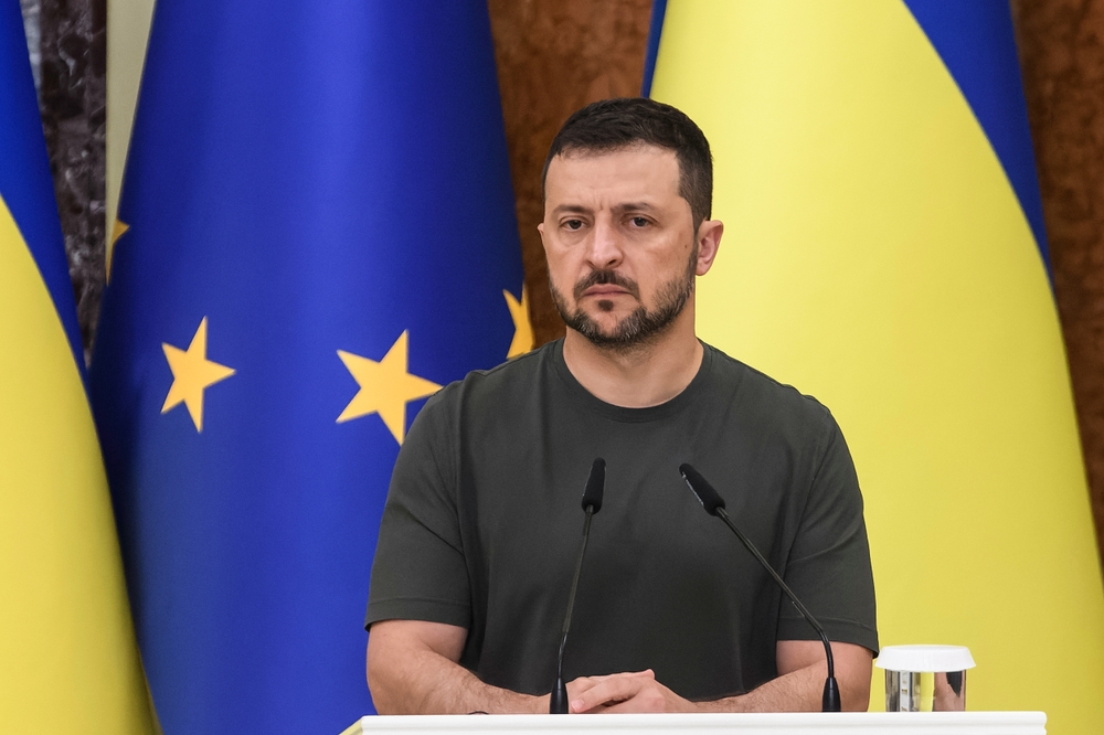 Ukrainian,president,volodymyr,zelenskiy,during,a,joint,press,conference,with