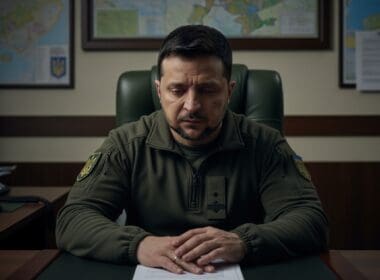 Lonely,sad,zelensky