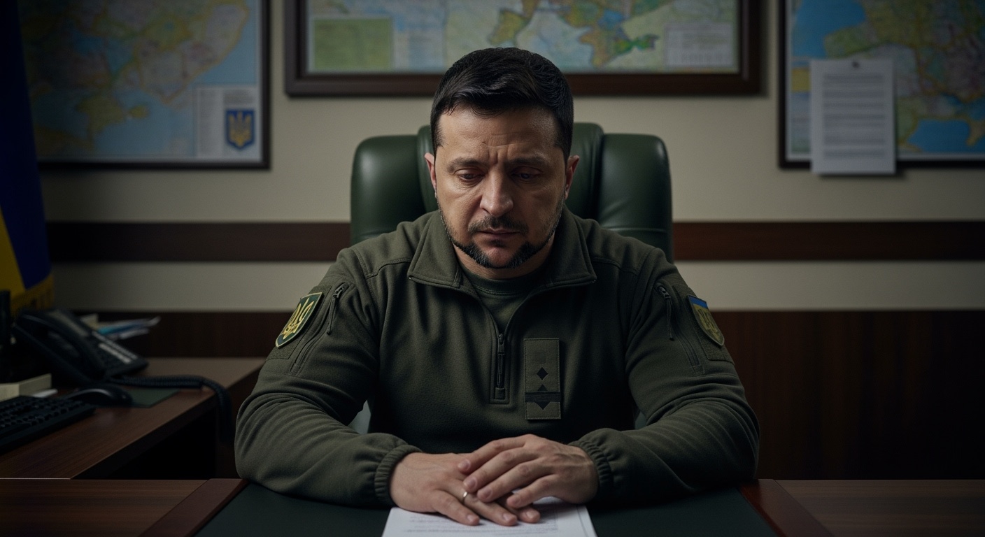 Lonely,sad,zelensky