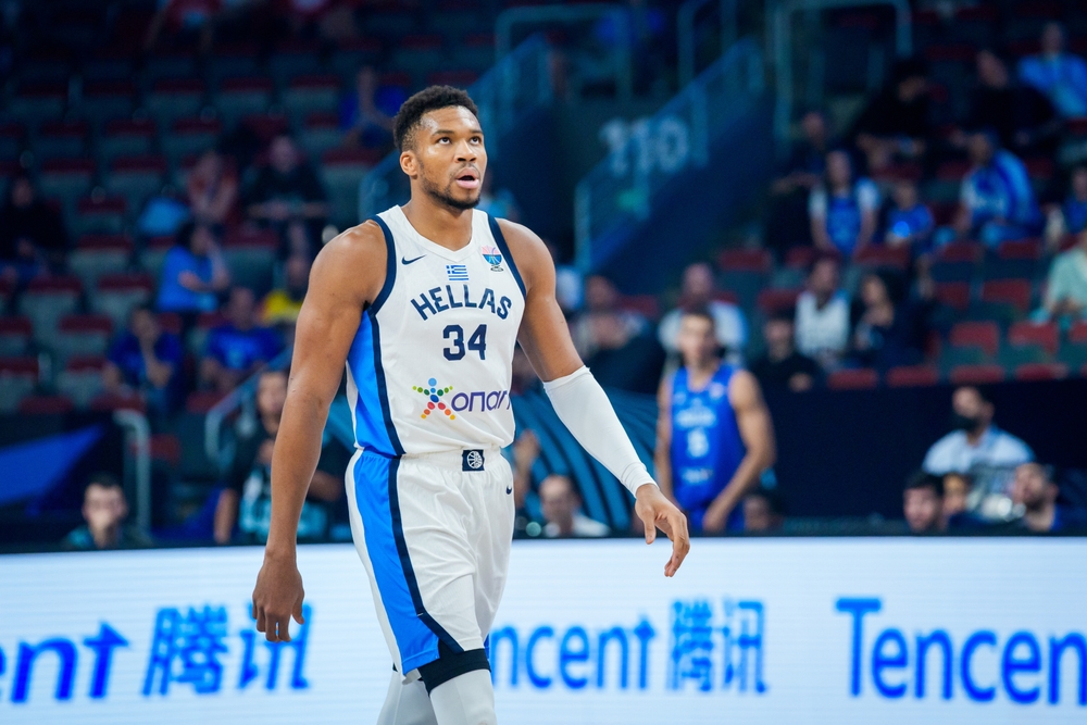 Riga,,latvia ,7th,september,2025 ,giannis,antetokounmpo,,during,fiba,eurobasket