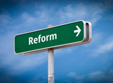 Street,sign,the,direction,way,to,to,reform