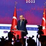 Turkey,president,recep,tayyip,erdogan,press,conference,in,bali,,indonesia,