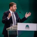 Thessaloniki,,greece, ,may,15,,2023 ,leader,of,pasok movement,for