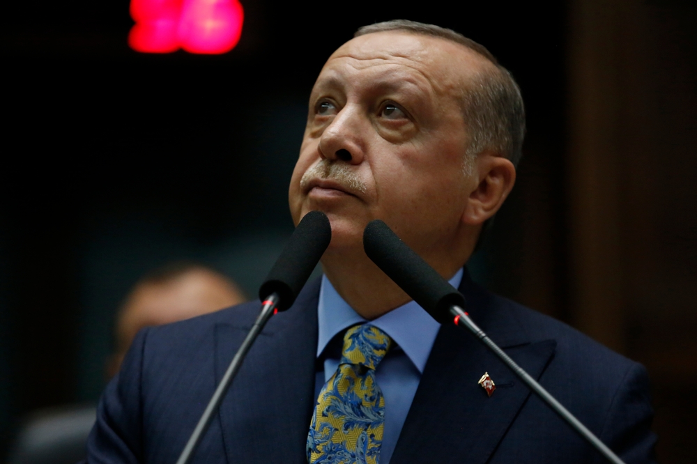 Ankara,turkey, ,october,,23,,2020:turkish,president,and,leader,of