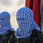 Fighters,from,the,joint,operations,room,of,gaza based,armed,palestinian