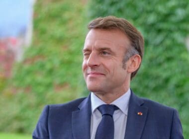 Berlin,,germany,,2024 10 02:,emmanuel,macron,at,a,meeting,in,berlin