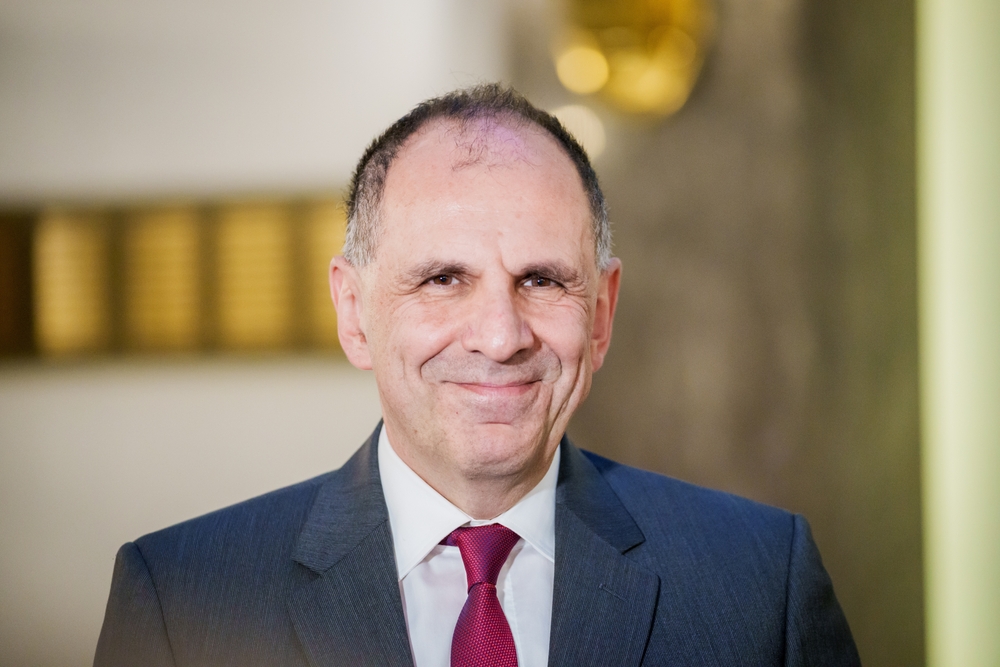 Riga,,latvia ,28th,january,2025 ,giorgos,gerapetritis,,minister,of,foreign