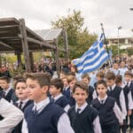 Athens,,greece,,28,october,2015 ,student,parade,in,yearly,national