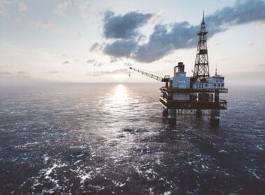 Offshore,drilling,rig,on,the,sea ,oil,platform,for,gas