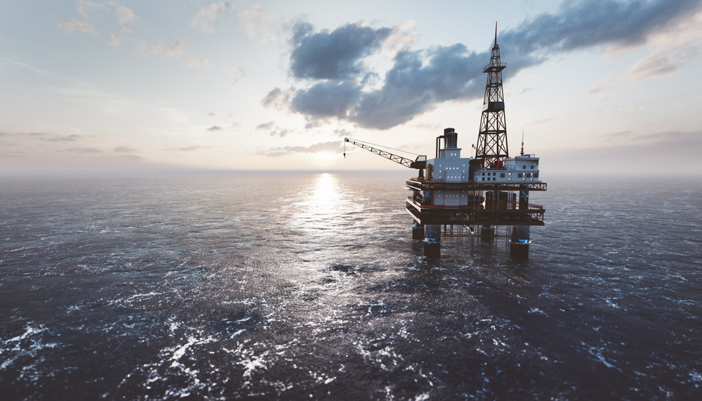 Offshore,drilling,rig,on,the,sea ,oil,platform,for,gas
