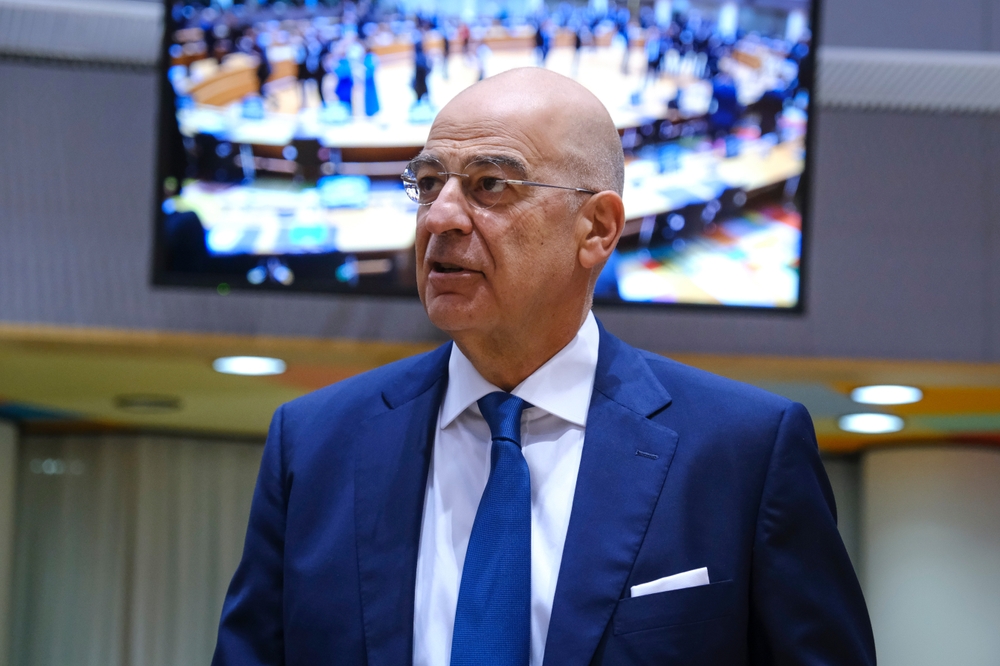 Nikos,dendias,,minister,of,foreign,affairs,of,greece,arrives,to