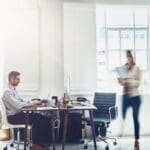 Busy,,motion,blur,and,work,with,business,people,in,office