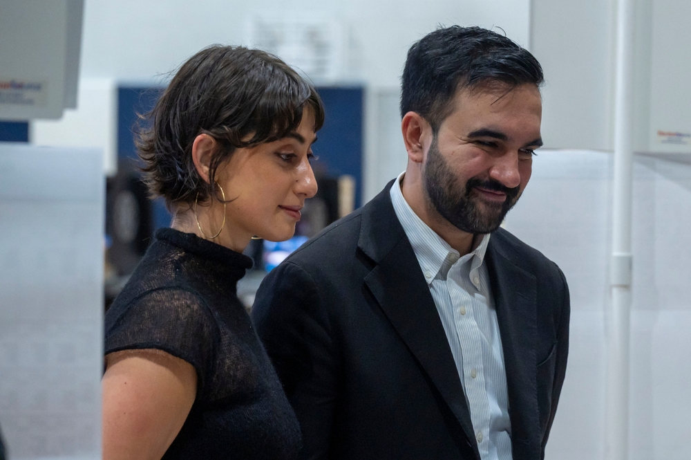 Democratic,new,york,city,mayoral,candidate,zohran,mamdani,and,his