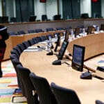 Eurogroup,finance,ministers,meeting,at,the,european,council,in,brussels,