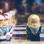 Moscow,,russia,,february,20,,2019:,trump,and,putin,as