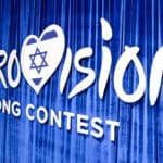 Kyiv,,ukraine, ,february,23,,2019:,logo,eurovision,israel,during