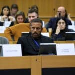 Mep,nikos,pappas,during,an,event,in,european,parliament,,brussels,