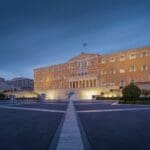 Athens,,greece, ,oct,10,,2021:,syntagma,square,and,hellenic