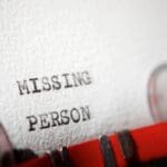 Missing,person,text,written,with,a,typewriter