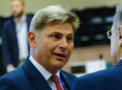 Nikolas,farantouris,,mep,ateends,in,a,parliament's,committees,in,european