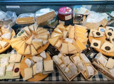 Shenzhen,,china, ,february,06,,2019:,various,cheeses,displayed,at