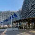 Brussels,,belgium, ,march,8,,2025:,entrance,to,the,berlaymont