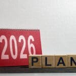2026,on,red,calendar,and,plan,on,wooden,cubes,with