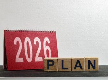 2026,on,red,calendar,and,plan,on,wooden,cubes,with