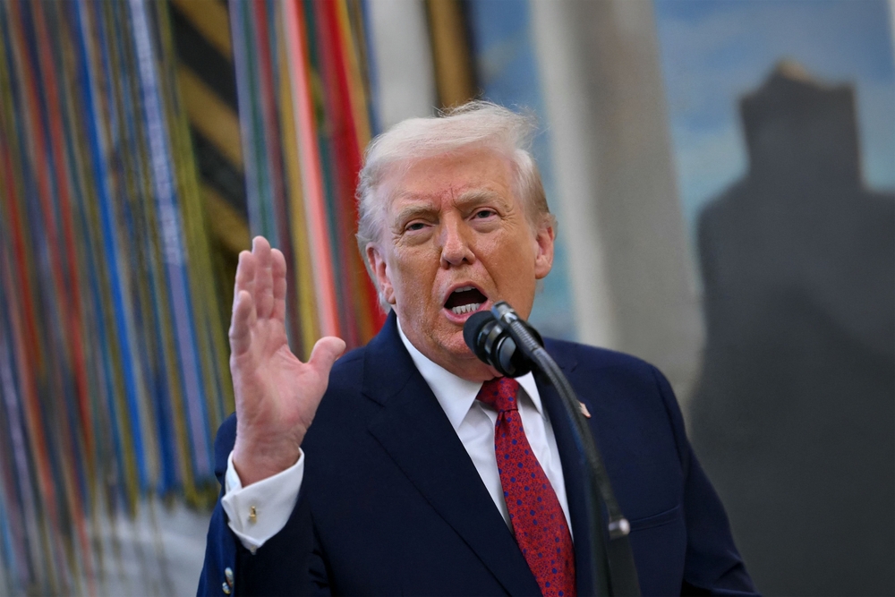 President,donald,trump,speaks,during,mexican,border,defense,medal,presentation
