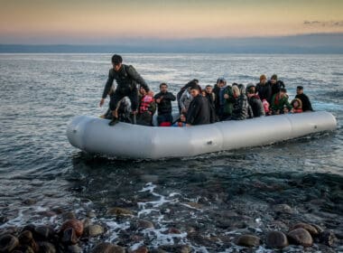 Lesbos,,greece,,march,2,,2020:,refugees,and,migrants,aboard,reach