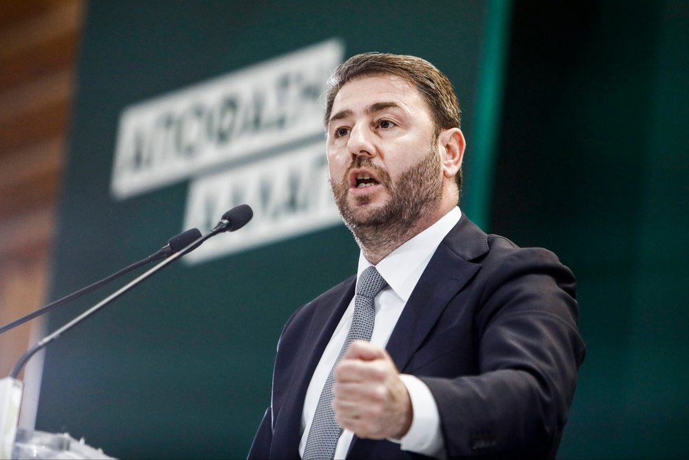 Thessaloniki,,greece, ,may,15,,2023 ,leader,of,pasok movement,for