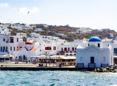 1,september,,2023,,mykonos,,greece ,scenic,view,of,mykonos,waterfront