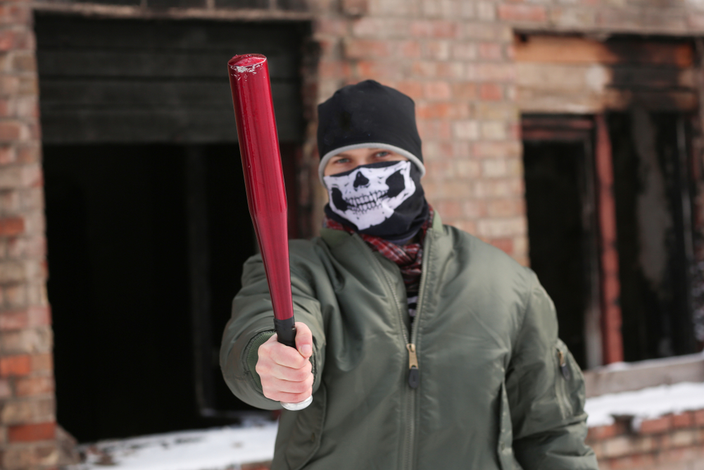 Gangster,,criminal,,aggressive,,terrorist,,club,,bat,,weapon,,hooligan,,terrorism,,ghetto,