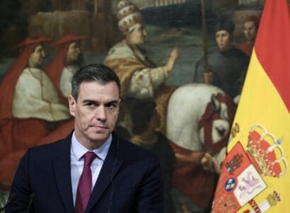 Rome,,italy, ,april,05,,2023:,pedro,sanchez,,spain's,prime