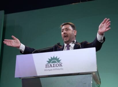 Athens,,greece, ,may,17,,2023:,nikos,androulakis,,leader,of