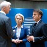 Ursula,von,der,leyen,,president,of,the,european,commission,arrives